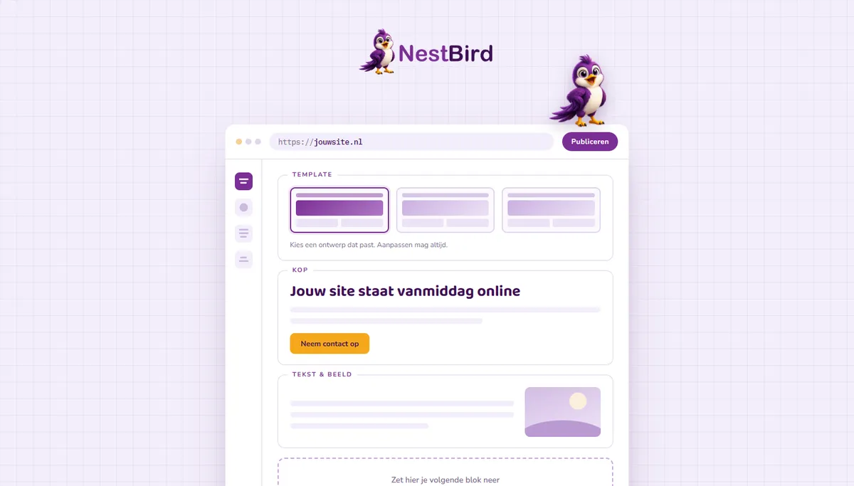 De site van NestBird