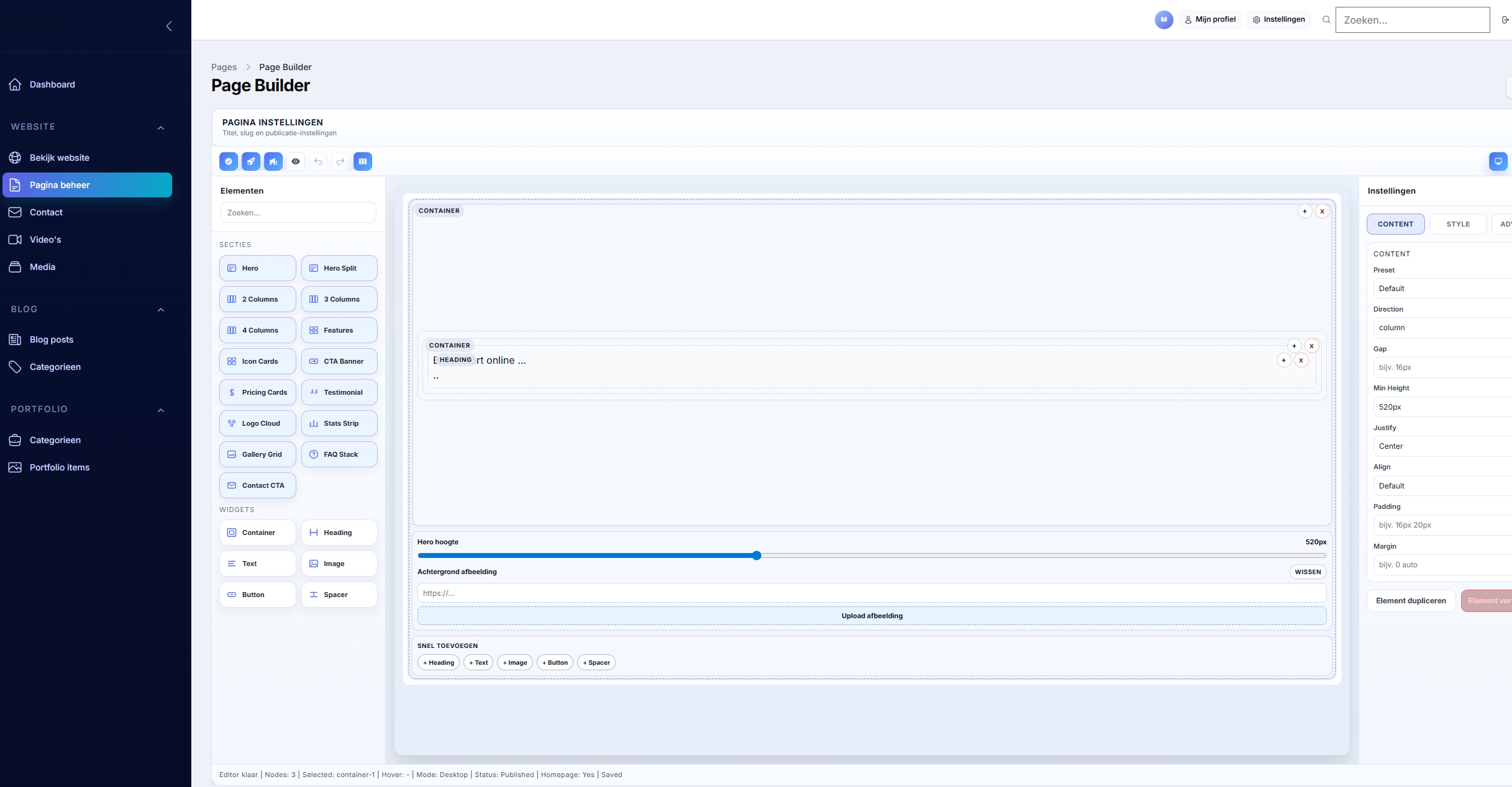 Aivion CMS content management
