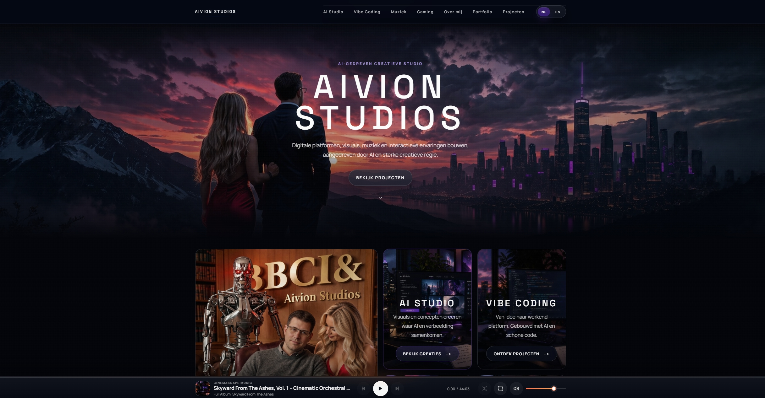 Aivion Studios overzicht